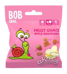 Przekąska jabłko-malina 20g Bob Snail