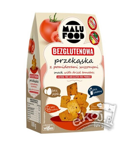 Przekąska Snacki z suszonymi pomidorami bezglutenowa 100g Malu