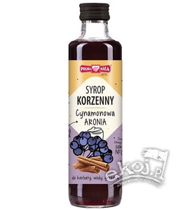 Syrop korzenny cynamonowa aronia 250ml Polska Róża