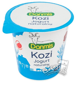 Kozi jogurt naturalny 125g Danmis