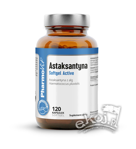 Astaksantyna bezglutenowa 120 kapsułek Pharmovit
