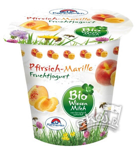 Jogurt morelowo-brzoskwiniowy z mleka siennego BIO 150g Karntnermilch