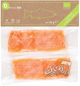 Łosoś atlantycki ze skórą mrożony 2x125g B Salmon