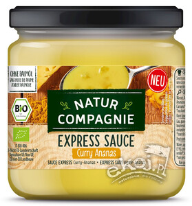 Sos curry z ananasem BIO 325ml Natur Compagnie