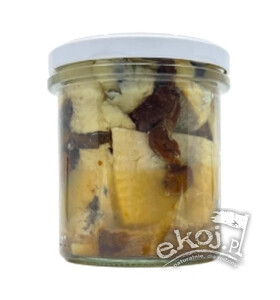 Śledzie lekko solone a'la matjas z suszoną śliwką SŁOIK 300g Seafood