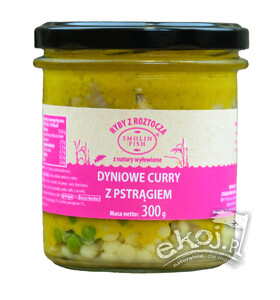 Pstrąg w dyniowym sosie curry 300g Smolin Fish