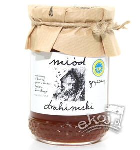 Miód gryczany Drahimski 350g Pasieka Fujarskich