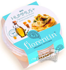 Hummus z oliwą z oliwek BIO 170g Florentin