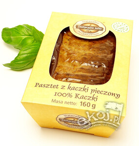 Pasztet pieczony z kaczki 160g Tradycyjne Jadło