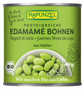 Soja edamame w zalewie BIO 200g Rapunzel