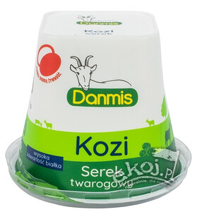 Kozi ser twarogowy piramidka 125g Danmis
