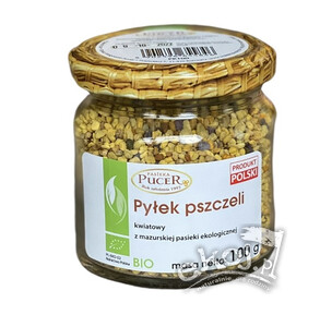 Pyłek kwiatowy pszczeli BIO 100g Pucer