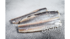 Naturalne filety śledziowe marynowane 600g Manufaktura Rybna