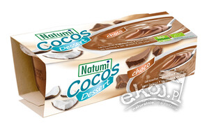Deser kokosowy z kakao bezglutenowy EKO 2 x 110g Natumi