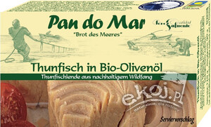 Tuńczyk bonito w BIO oliwie 120g Pan do Mar