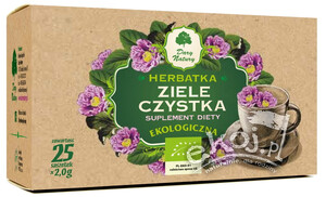 Herbatka ziele czystka BIO 25 torebek Dary Natury