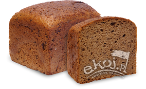 Chleb orkiszowy razowy na zakwasie BIO 500g Juchowo