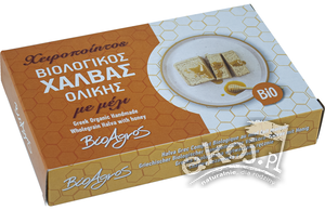 Chałwa sezamowa z miodem BIO 200g Bio Agros