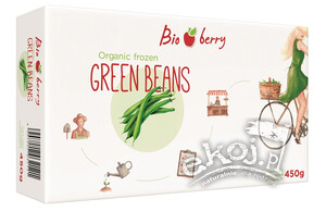 Fasolka zielona mrożona BIO 450g Bio Berry