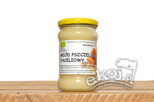 Miód faceliowy EKO 400 g Gospodarstwo Pszczelarskie Naturplon