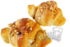 Rogale z białym makiem i bakaliami 2szt. 300g Piekarnia Gzik
