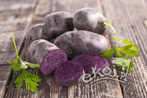 Ziemniaki fioletowe BIO ok. 500g Import