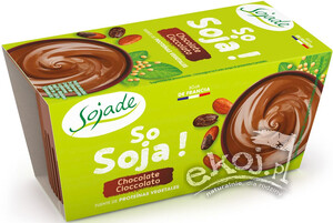 Deser sojowy czekoladowy bezglutenowy EKO 2x100g Sojade