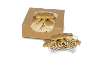 Ciastka orkiszowe BIO z orzechami laskowymi 250g Juchowo