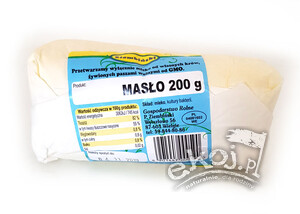 Masło osełka 85% ok. 200g Ziembińscy