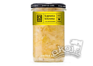 Kapusta kiszona EKO z olejem rydzowym 490g United Soil