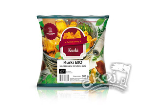 Kurki blanszowane mrożone BIO 300g Złote Runo