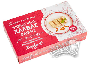 Chałwa sezamowa z migdałami BIO 200g Bio Agros