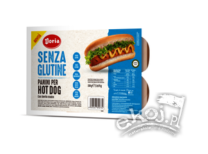 Bułki do hot dogów bezglutenowe 2 x 75g Doria