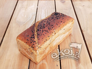 Chleb żytni z czarnuszką BIO 500g Aga Bagietka