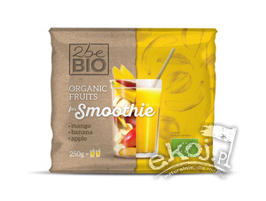 Smoothie mieszanka żółte owoce mrożone BIO 250g 2beBio