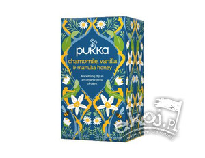 Herbata Pukka Chamomile, Vanilia & Manuka Honey EKO 20 saszetek