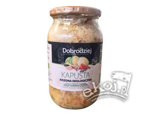 Kapusta kiszona BIO 900ml Dobrodziej