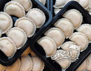 Bezglutenowe pierogi z szarpaną wieprzowiną 350g Pizza Naturalna