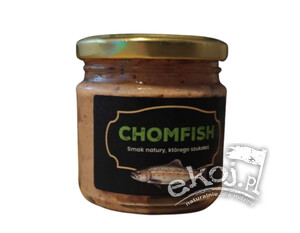 Pasta z wędzonego pstrąga z suszonymi pomidorami i bazylią 150g Chomfish