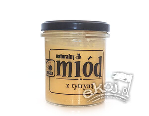 Miód z cytryną 350g Miody Suszka