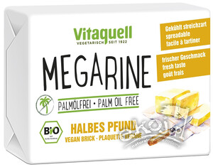 Margaryna bez oleju palmowego BIO 250g Vitaquell