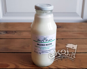 Mleko kozie świeże 330ml Agnieszka Kurach