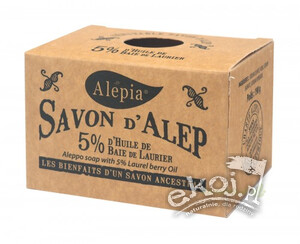 Mydło Alep 5% oleju laurowego 190g Alepia