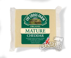 Ser Cheddar dojrzały dojrzewający 9-12 miesięcy BIO 200g Lye Cross Farm