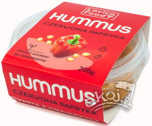 Hummus czerwona papryka 200g Lavica Food