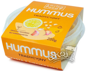 Hummus tradycyjny 200g Lavica Food