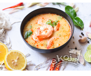 Zupa tajska z krewetkami 280g Manufaktura Rybna