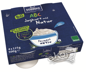 Jogurt probiotyczny Abc EKO 4x125g Sobbeke