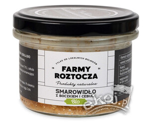 Smarowidło z boczkiem i cebulą BIO 180g Farmy Roztocza