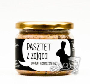 Pasztet z zająca 220g Folwark Wąsowo